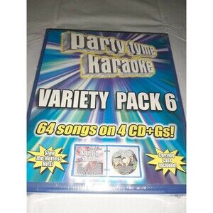 New Party Tyme Karaoke Variety Pack 6 Compilation